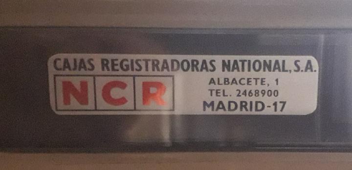 Caja registradora National SA